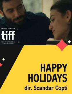 HAPPY HOLIDAYS